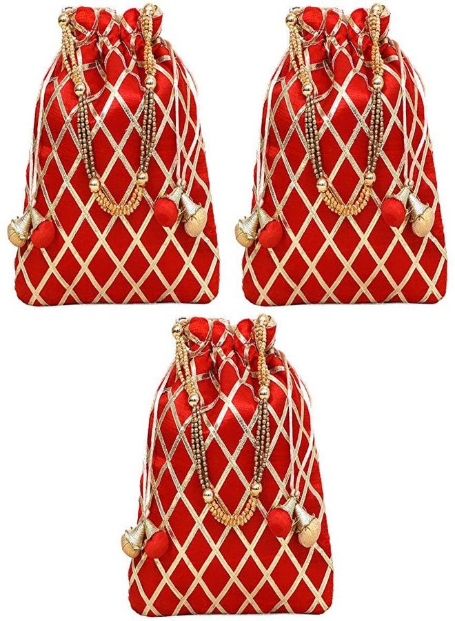 DUCHESS Women Potli Bag (Pack of 3)